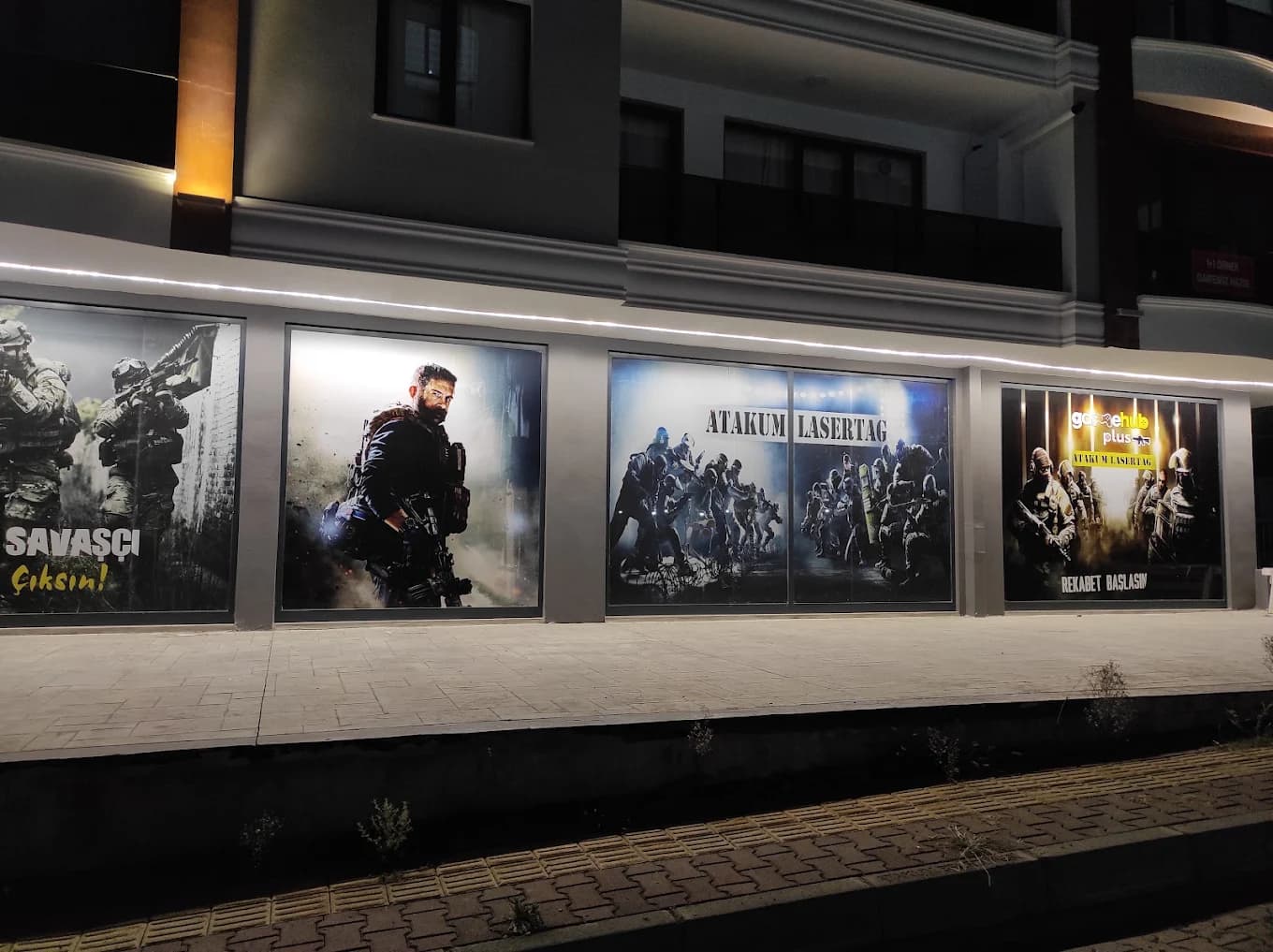 Atakum Laser Tag Arena Galeri Görseli 3 - Lazer Oyunu ve PlayStation Köşesi